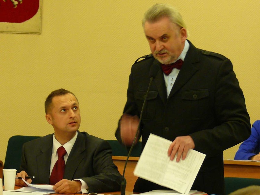 Przewodniczący rady Antoni Kłosowski w końcu pokazał radnym...