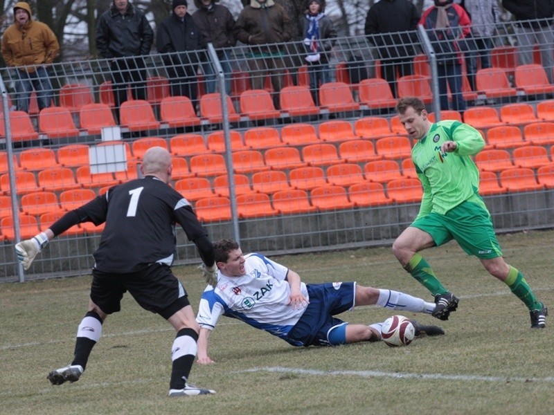 MKS Kluczbork pokonal na wlasnym boisku Górnik Polkowice 2:0