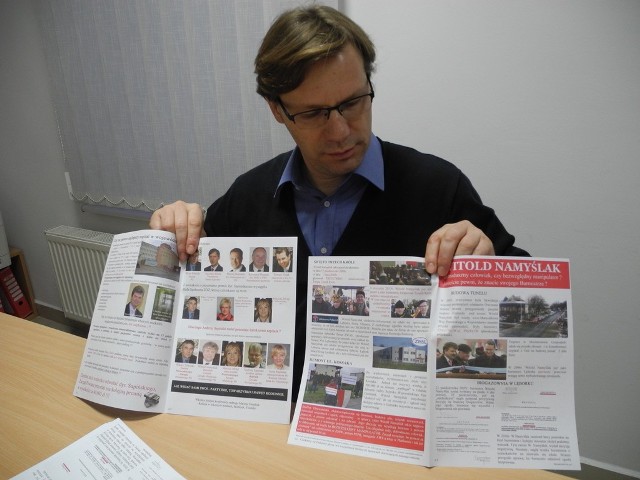 Radny miejski Maciej Szreder znów wywołał spore zamieszanie. Wydał gazetkę, w której ocenia samorządowców.