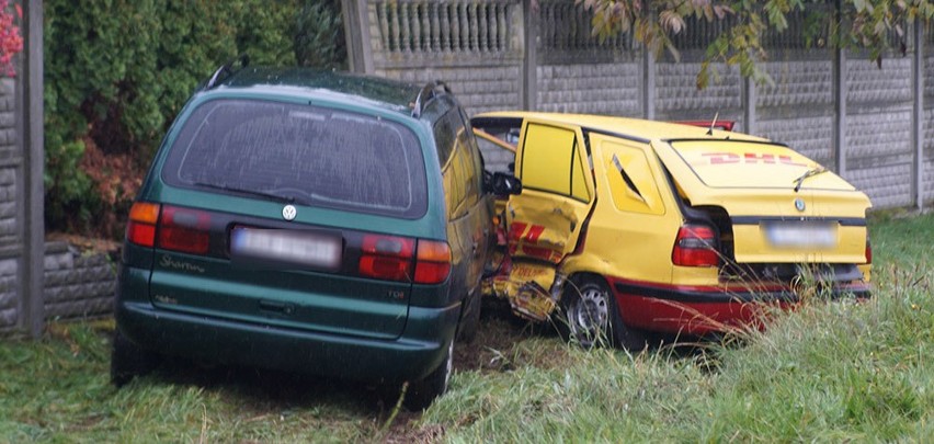 Kierujący samochodem marki skoda mężczyzna zwolnił, aby...