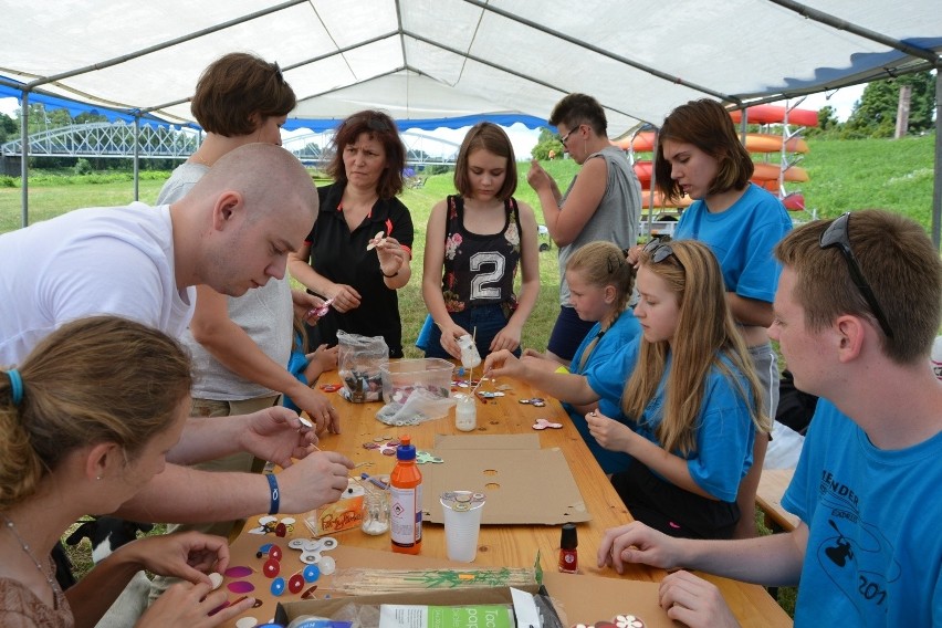 Dzieci spędziły weekend nad Odrą