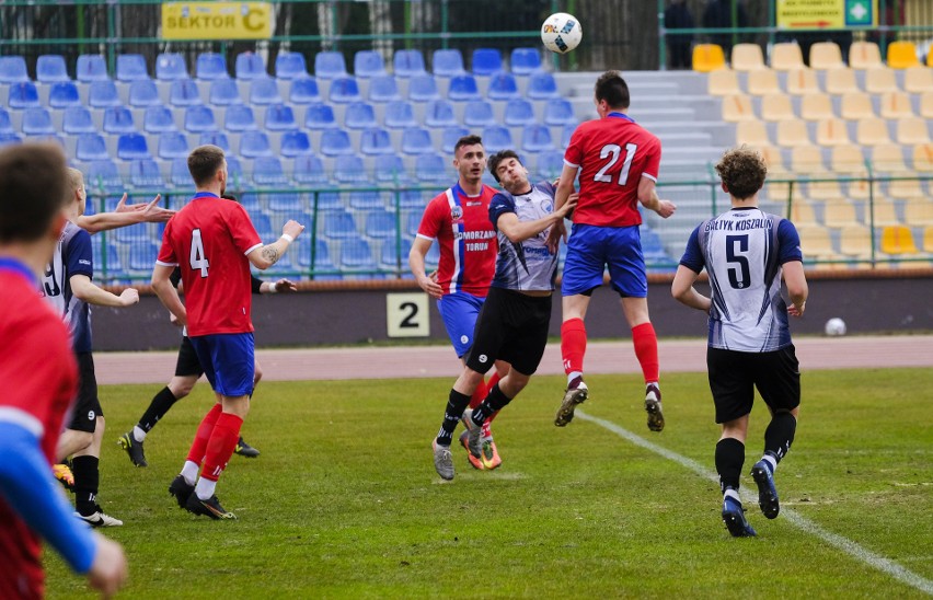 W meczu 21. kolejki III ligi Pomorzanin Toruń pokonał Bałtyk...