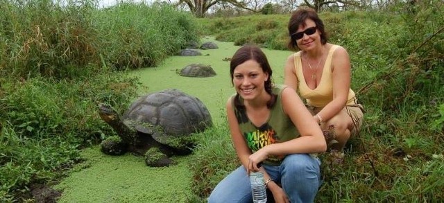 Podglądamy żółwie z Galapagos