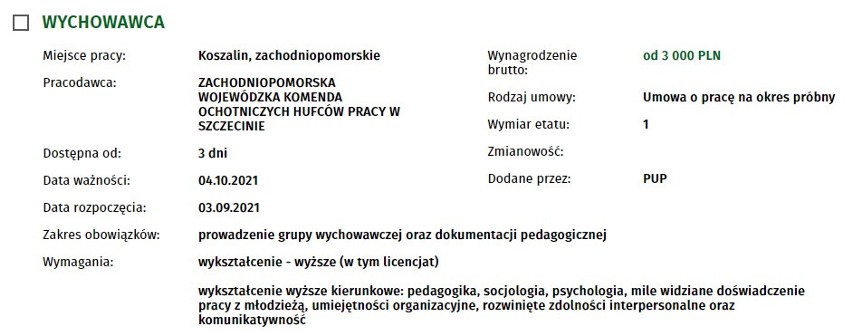 Szukasz pracy w Koszalinie i regionie? Sprawdź, jakie oferty...