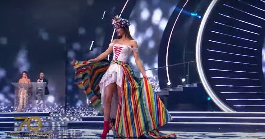 Łodzianka Agata Wdowiak w kostiumie narodowym na Miss Universe! Zobacz jak wypadła Miss Polski. ZDJĘCIA