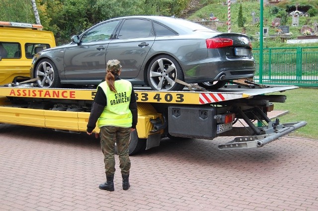 Litwini jechali kradzionym Audi A6 za 150 tys. złotych