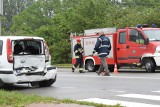 Wypadek z udziałem trzech samochodów w Celbowie. Sześć osób rannych, w tym 4 dzieci [ZDJĘCIA, WIDEO]