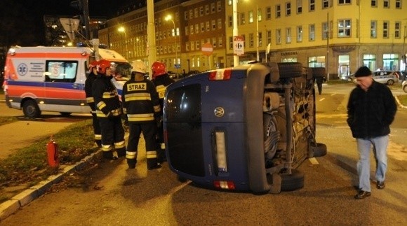 Wyglądało groźnie, ale na szczęście nikt nie został poważnie ranny.