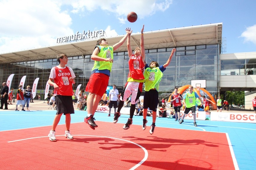 Łódzki turniej koszykówki ulicznej Basketmania 2014 [ZDJĘCIA]