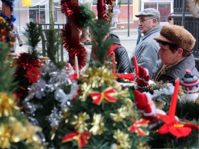 Jarmark św. Mikołaja na rynku w Grudziądzu