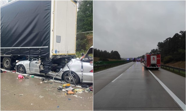 Do śmiertelnego wypadku na A4 doszło w niedzielę rano (28.08.2022) na 10. kilometrze autostrady A4 (w kierunku Niemiec). Osobowy mercedes uderzył w tył ciężarówki. 37-letni kierowca mercedesa zginął na miejscu. Droga jest całkowicie zablokowana.