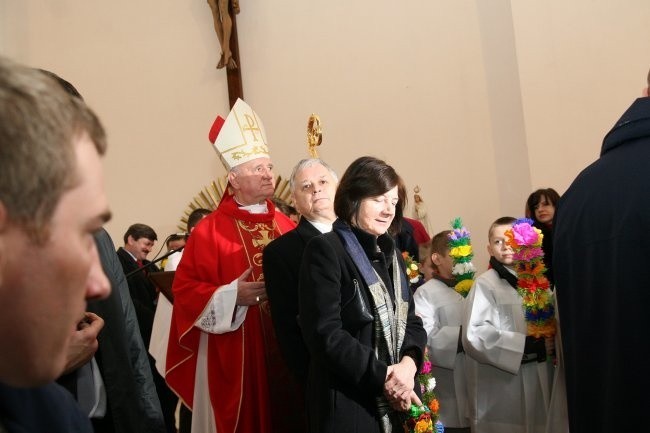 Lech Kaczyński na Kurpiach