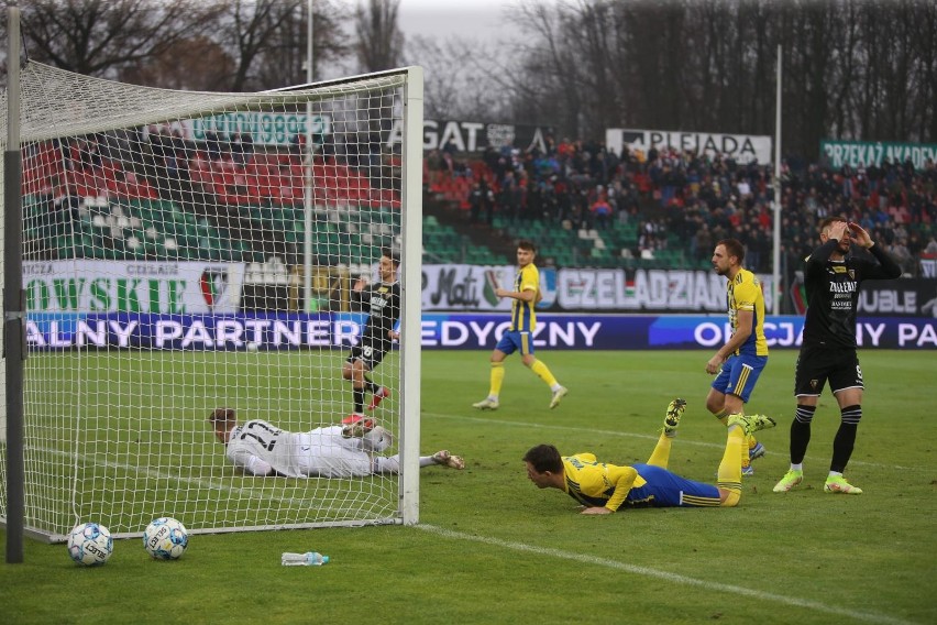 20.11.2021. Mecz Fortuna 1. Ligi: Zagłębie Sosnowiec - Arka...