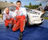 Rajd Polski 2015: Radosław Raczkowski z Białegostoku startuje w fordzie fiesta R5