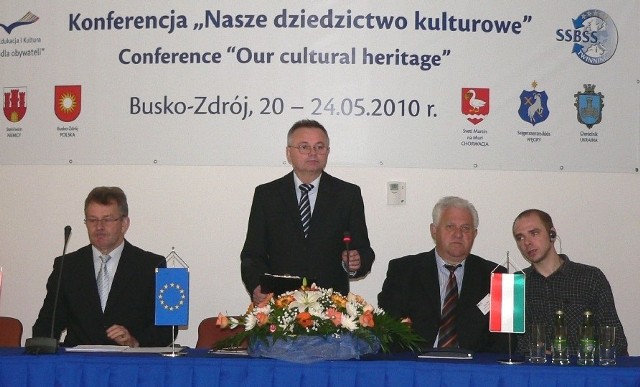 W Busku trwa konferencja "Nasze dziedzictwo kulturowe" z udziałem miast bliźniaczych z Europy.