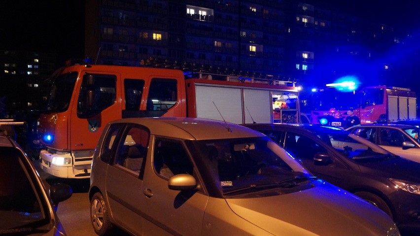 Pożar w Jastrzębiu: paliło się na balkonie
