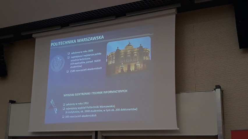 Uczeń ZS nr 2 w drugim etapie projektu edukacyjnego...