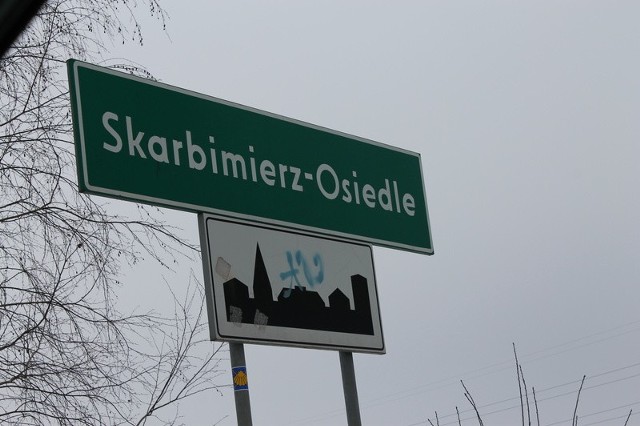 Skarbimierz-Osiedle teraz jest z myślnikiem.