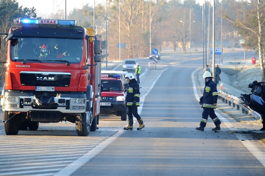 W sobotę, około godziny 7.00, na drodze krajowej nr 10 w...