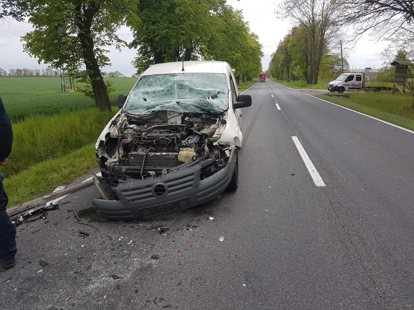 Do zderzenia doszło w poniedziałek około godziny 15.00 na...