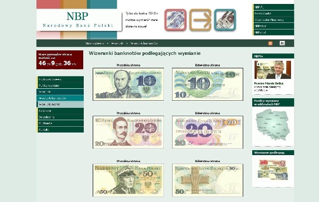 Stare pieniądze były w obiegu przed denominacją 1 stycznia 1995 roku, a także przez dwuletni okres przejściowy, do końca 1996 roku. (fot. www.wymienmysie.nbp.pl)