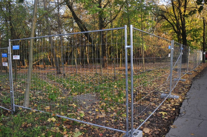 Kraków. Park Duchacki na nowo. Teren już za ogrodzeniem [ZDJĘCIA]