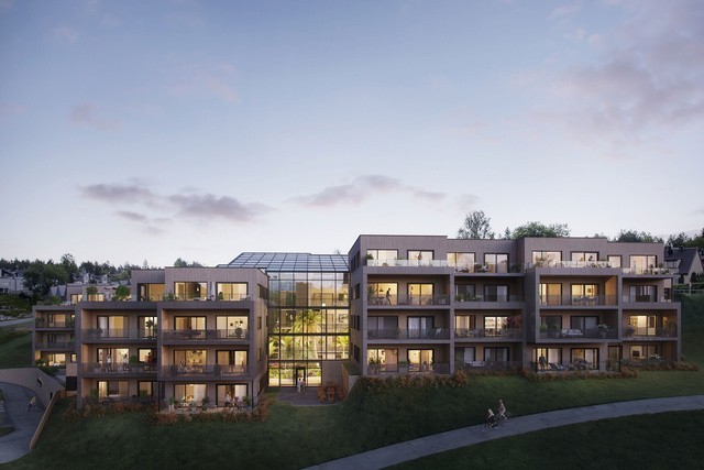 Bielski Unihouse zbuduje kompleks mieszkalny „Signaturhagen” w Kongsberg w Norwegii (zdjęcia)