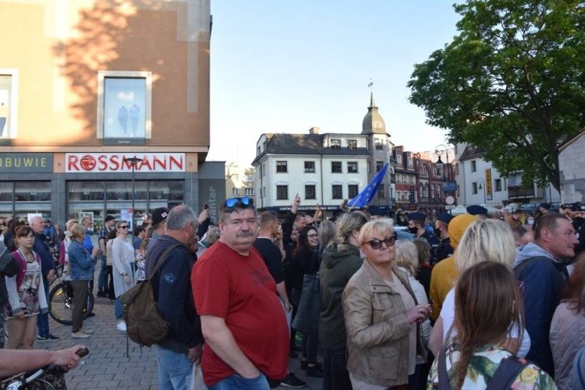 Andrzej Duda w Lęborku. 8.06.2020 r.