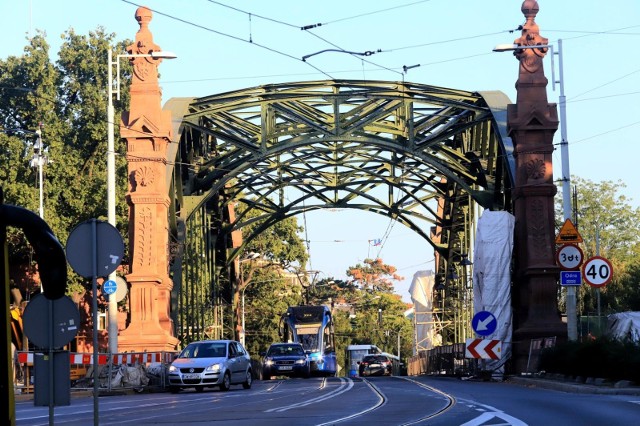 Tak wyglądał most Zwierzyniecki pod koniec września. Do końca prac pozostało niewiele.