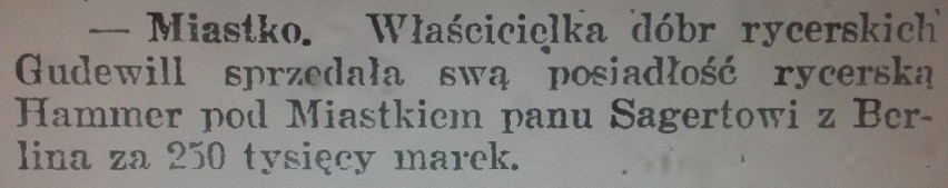 Artykuł z 1915 r.