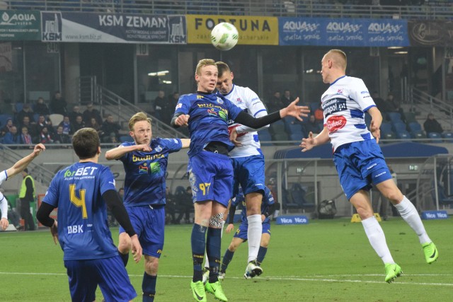 Piłkarze Podbeskidzia w ostatnim meczu w Olsztynie przegrali 0:1