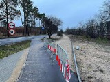 Chodnik i ścieżka rowerowa powstają przy Chemicznej w Bydgoszczy - trwa budowa [zdjęcia]