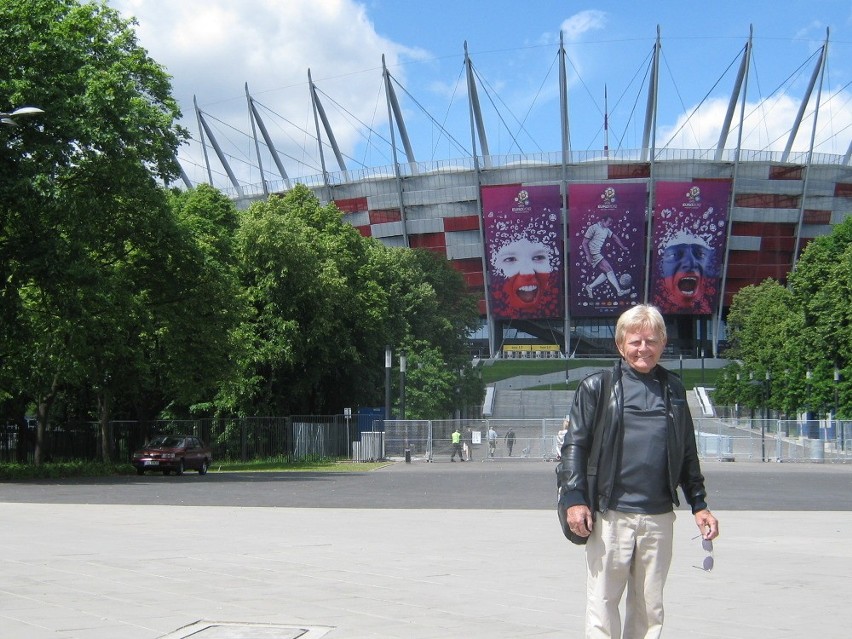 Hans van der Vrugt był wolontariuszem Euro 2012
