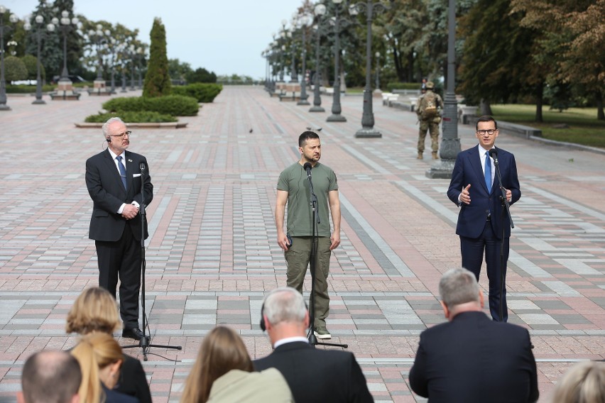 Wołodymyr Zełenski bardzo ciepło wypowiedział się o Polakach