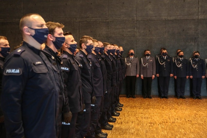 Kraków. Nowi policjanci będą służyć w Małopolsce