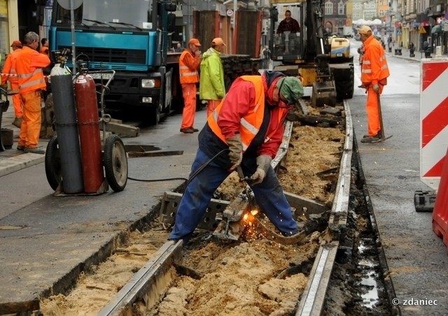 Gliwice likwidują torowisko tramwajowe