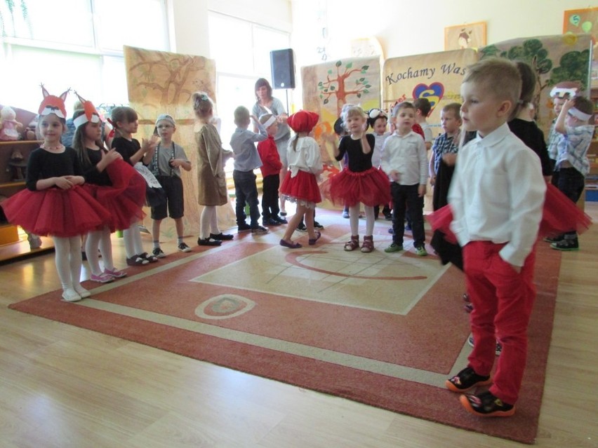 W piątek w Przedszkolu nr 14 w Koszalinie grupa "Leśne...