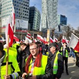 Ogólnopolski protest rolników w Warszawie. Mocna reprezentacja z kujawsko-pomorskiego