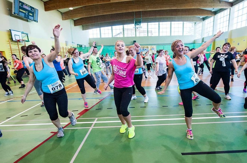 Maraton zumba fitness w Sławnie