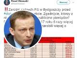 Ile zarobili bydgoscy radni PiS na dobrej zmianie? - poseł Olszewski ujawnia