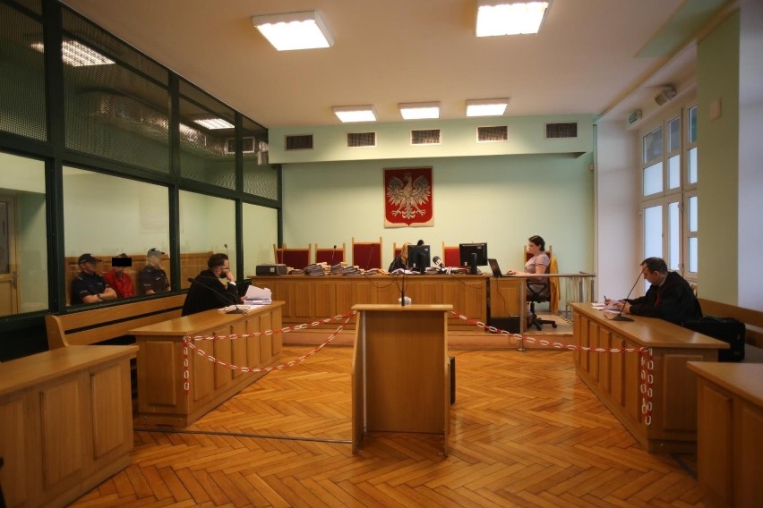 Mourad T. w czasie procesu w Katowicach
