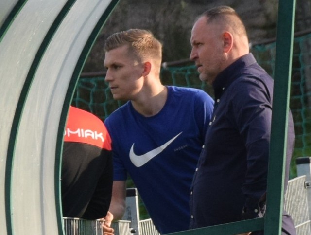 Radomiaka w poniedziałek trenował w siłowni, a później na boisko przy ulicy Struga 63. Na zdjęciu Damian Gąska nowy piłkarz Radomiaka Radom.