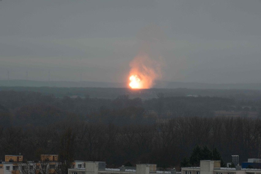 Eksplozja w terminalu gazowym pod Wiedniem