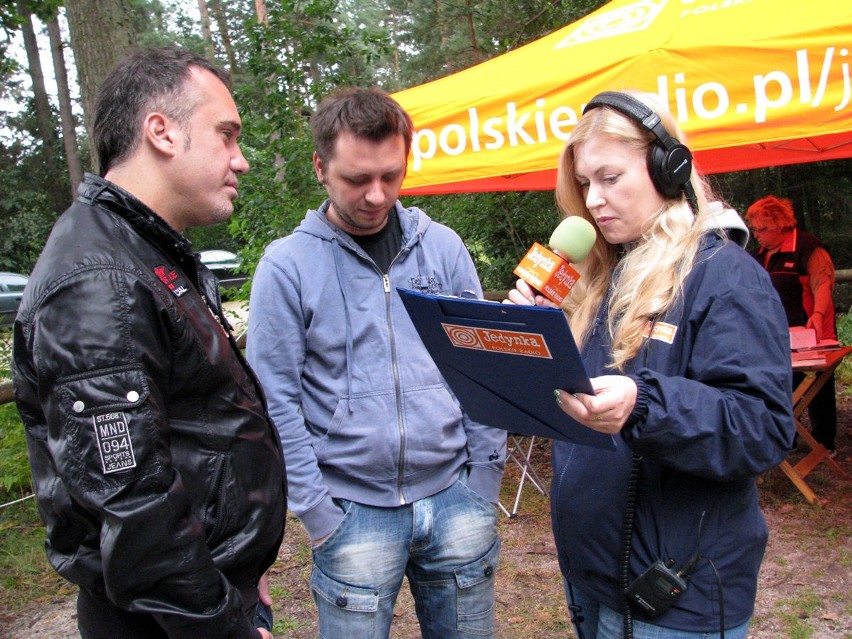 Szymon Wydra (z lewej) i Zbyszek Suski z radomskiego zespołu...
