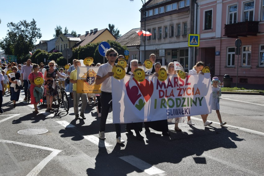 Marsz Dla Życia i Rodziny przeszedł ulicami Suwałk