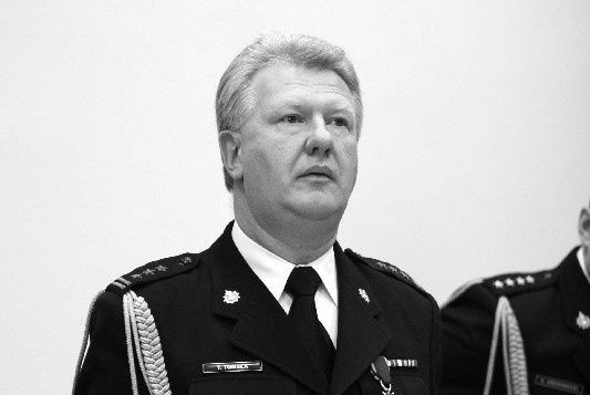 Starszy brygadier Tomasz Tomala, był między innymi komendantem radomskiej straży pożarnej.