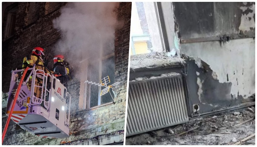 Pożar mieszkania na ul. Smolki w Przemyślu. Spalił się pokój 11-letniego chłopca. Ruszyła zbiórka pieniędzy na remont