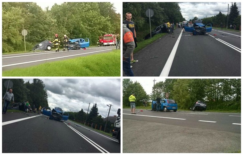 Wypadek pod Głogowem. DK 10 jest już przejezdna!...