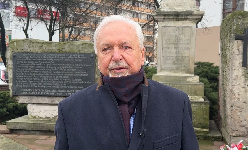 Andrzej Sobieraj, w 1981 roku lider lokalnej Solidarności i...