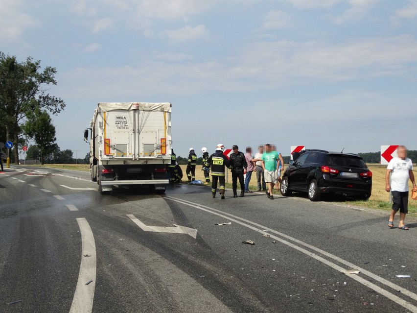 Groźna kolizja w Gorzowie Śląskim.